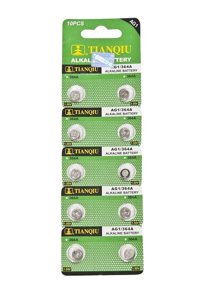 Tıanqıu Ag1 Lr621/364 Alkalin 10'lu Düğme Pil Evimdeyokyok