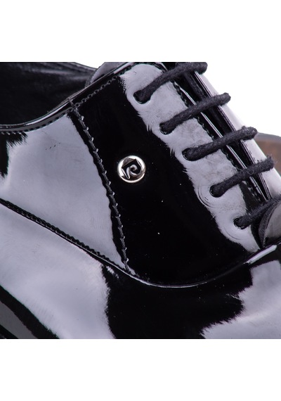 Pierre Cardin 4m 7017 Erkek Parlak Rugan Ayakkabı Siyah Rugan