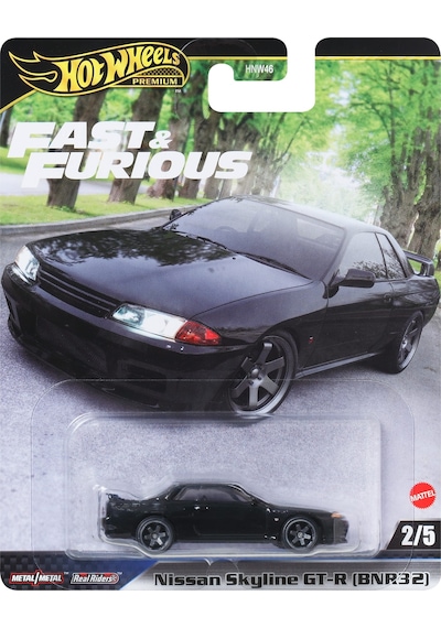 Hot Wheels Fast & Furious Premium Arabalar Nıssan Skylıne Gt-r B Çok Renkli