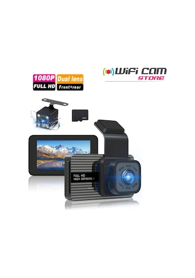 2mp 3 İnç Ultra Geniş Açı Lensli Full Hd Araç Kamerası