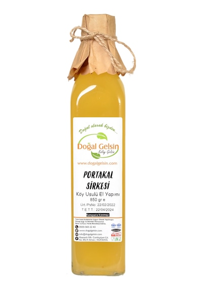 Doğal Gelsin Portakal Sirkesi - 500 ml