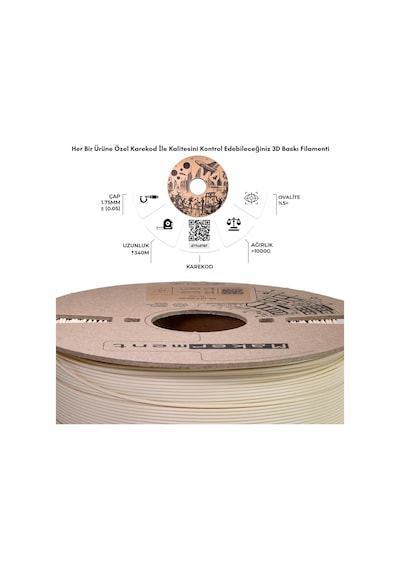 Pla Maker, 1.75mm 1kg 3d Yazıcı Pla Filament Fil Dişi