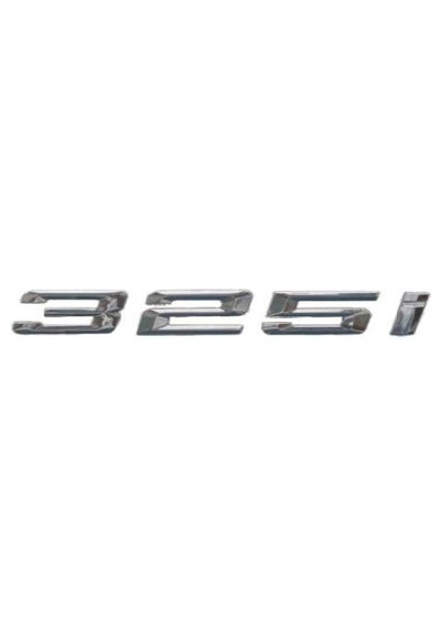 Bmw 325I Bagaj Yazısı Abs Krom 51147025251 51147157556