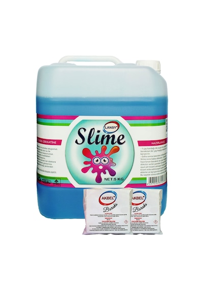 Lansy Zıp Zıp Oyun Jeli Mavi 5 Kg+200 Gr Boraks