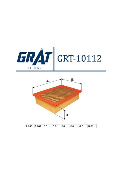 Hava Filtresi Grat 10112 Fiat Bravo