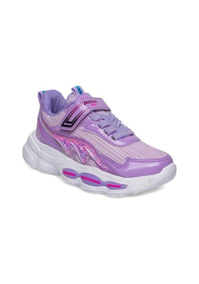 Alessio 010-25 Simli Maskotlu Kız Çocuk Sneaker Lila Pembe 31-35 LILA