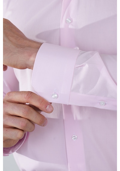 Bisse Uzun Kol Klasik Z Yaka Cepsiz Pembe Gmkls250014 D29 Pembe