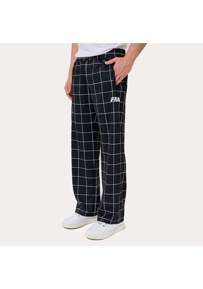 Siyah Fila Eşofman Altı Check Allover Print Su411117 Siyah