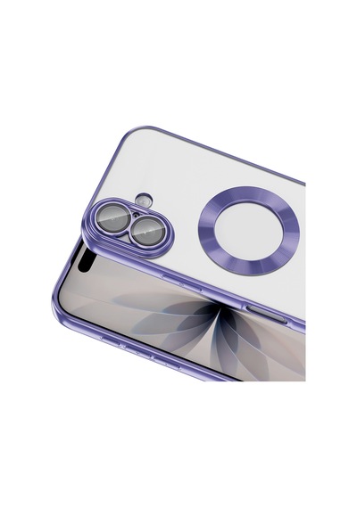 Apple iPhone Uyumlu 17 Kılıf Kamera Lens Korumalı Logo Gösteren İnce Hafif Pazarplus Mavi