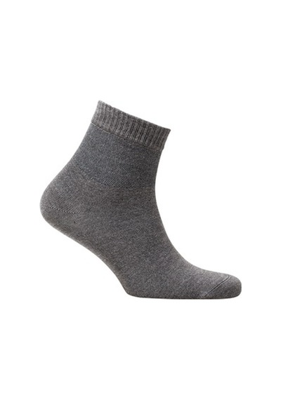 Thermoform Relax 2'Li Kısa Çorap Smoke Koyu Gri