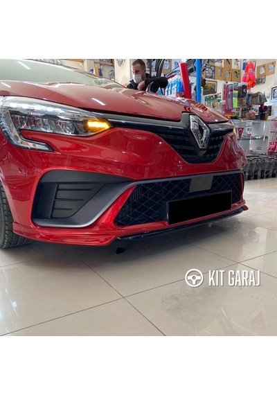 Kit Garaj Renault Clio 5 Abt Ön Ek Plastik Boyasız