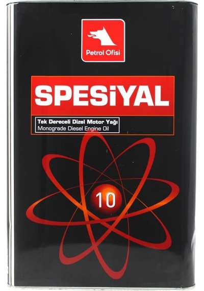 Petrol Ofisi Spesiyal 10 Tek Dereceli Dizel Motor Yağı 15 KG
