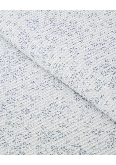 English Home Bloomlet Tek Kişilik Pike 150x220 Cm Mavi