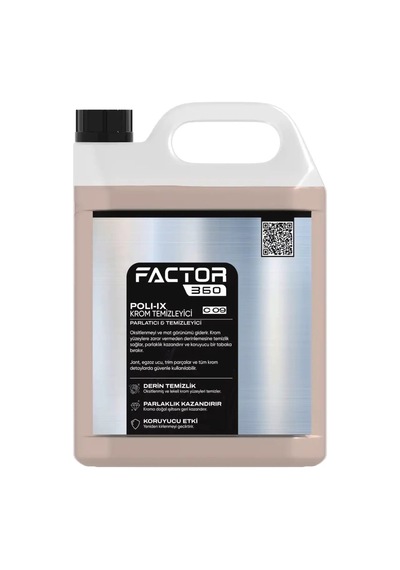 Factor360 Otomobil Krom Temizleyici 5 L
