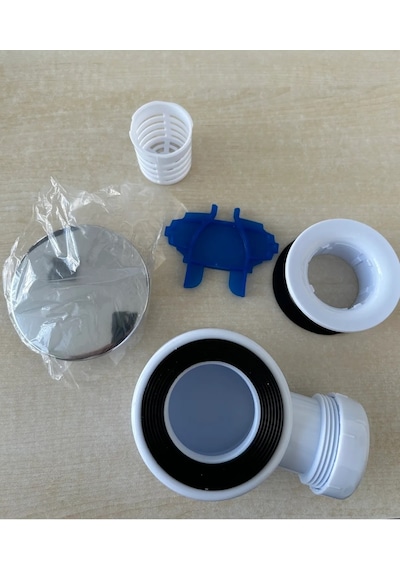 Yapıtaşı Yt74 Silindirik Duş Teknesi Sifonu Körüklü 50mm
