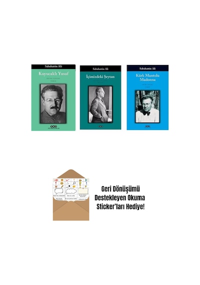 Kuyucaklı Yusuf - Içimizdeki Şeytan - Kürk Mantolu Madonna + Okuma Sticker'ları
