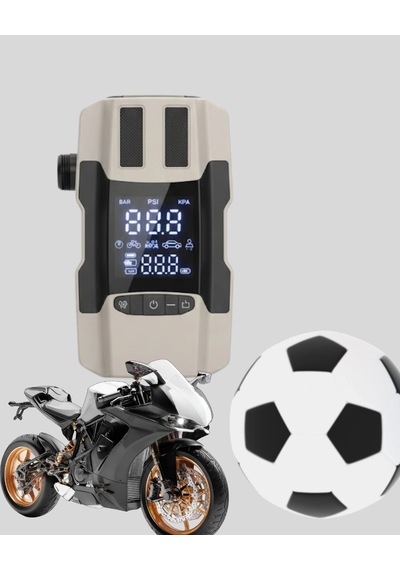 Mey İthalat 12.000 Mah Akü Takviye Powerbank Dahili Hava Dijital Ekranlı