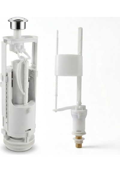 Nkp Rezervuar İç Takım -çift Basmalı -hidro Flatörlü-3/6 Litre-0132 Diğer