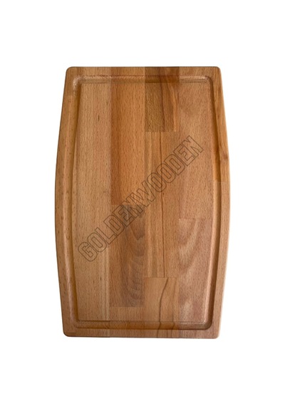 Doğal Ahşap Sunum Tabağı Dış Bükey Ahşap Sunumluk Kayın/gürgen Boy:38cm En:25cm