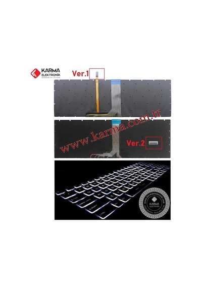 Msı Gs60, Ge72, Gl72, Gl65, Gl75 Notebook Klavyesi, Laptop Tuş Takımı Siyah Tr Işıklı / Kl0831 82279466
