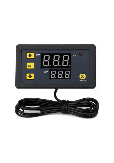 W3230 24v Dijital Termostat Mikro Bilgisayar Sıcaklık Kontrol Cihazı