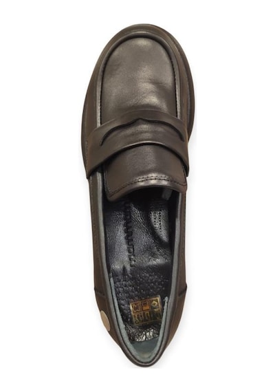 Mammamia D25ka-795 Kadın Loafer Deri Ayakkabı Siyah