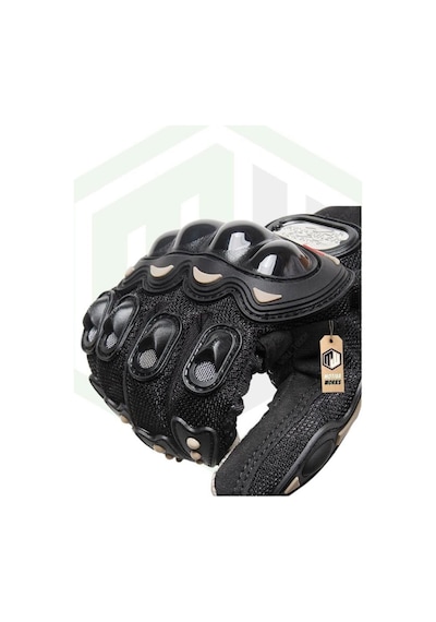 Biker Tam Parmak Korumalı Ve Nefes Alabilen Telefon Uyumlu Motorcu & Bisiklet Eldiveni Pro Spor Eldiveni