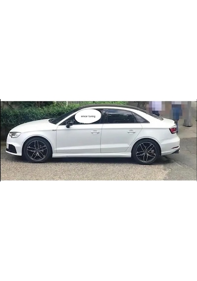Audi A3 2013 Yan Marşpiyel Takımı - Plastik - Sağ Sol Takım