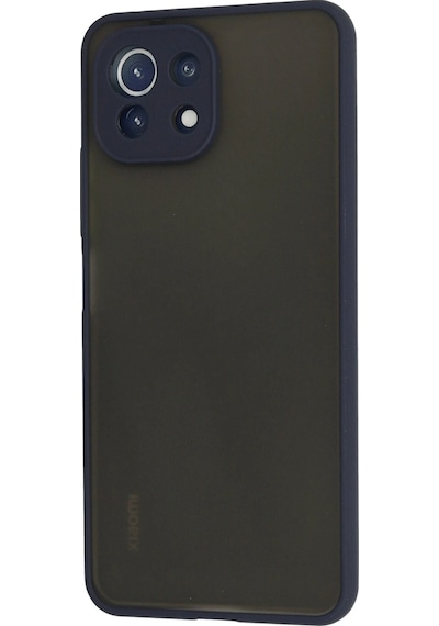 Cosmotex Newface Xiaomi Mi 11 Lite Kılıf Montreal Silikon Kapak - Lacivert