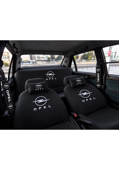 Siyah Opel Servıs Kılıf Yastık Kemer