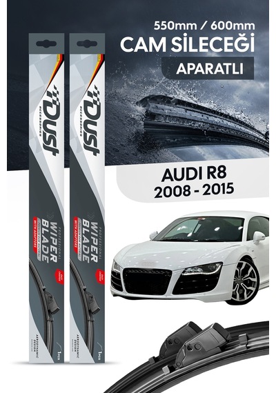 Audi R8 2008-2015 Uyumlu Silecek Takımı 550mm/600mm S13