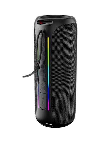 Nowgo F6 20w Rgb Speaker Su Geçirmez Taşınabilir Kablosuz Bluetooth Hoparlör Siyah
