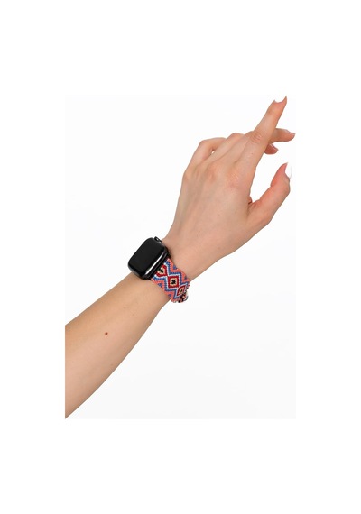 Anatolia Silver 42-44-45-49 Mm Smart Watch Braided Band Çok Renkli