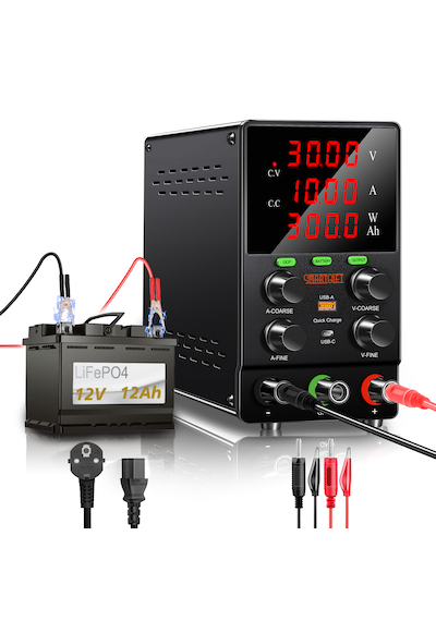 Şarj Fonksiyonlu 30v/10a Ayarlı Dc Güç Kaynağı Voltaj Regülatörü Şarj Fonksiyonlu 30v/10a Ayarlı Dc Güç Kaynağı Voltaj Regülatörü