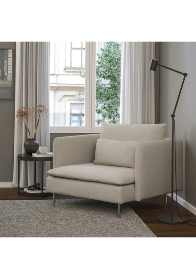 Ikea Bej Modern Kanepe - Tekli Koltuk