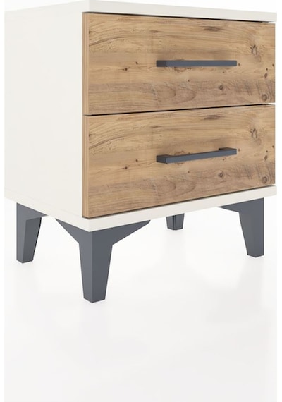 Arges Komodin 2 Çekmeceli 44x30x48 Aytaşı-çam Aytaşı