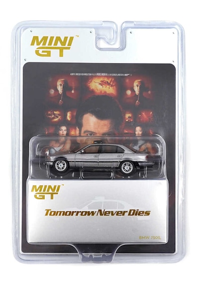 Mini Gt 1/64 Bmw 750ıl "tomorrow Never Dies" - Blister Paket Mgt00902-007e Gri