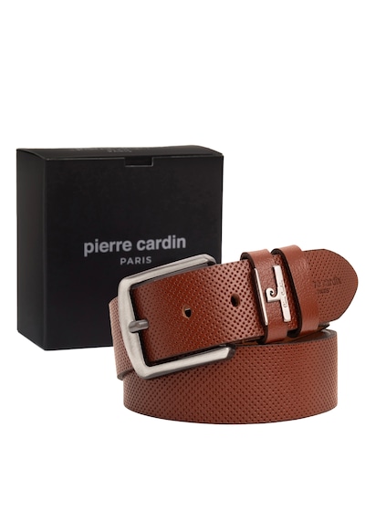Pierre Cardin Deri Erkek Kemer En 4 Cm Pc-2099 Taba