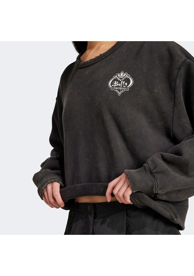 adidas Buffy Cre Kadın Siyah Sweatshirt Jx1276 Siyah