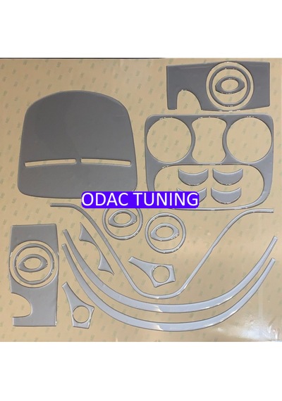 Fıat Doblo 2001 - 2012 / D1 D2 Gümüş Gri , Konsol Torpido Kaplama