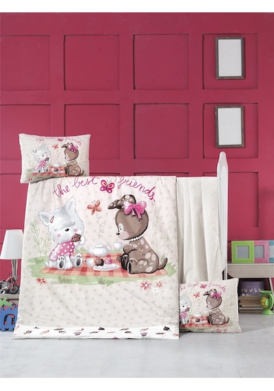 Komfort Home Bebek Nevresim Takımı Pamuk / Cookie Time
