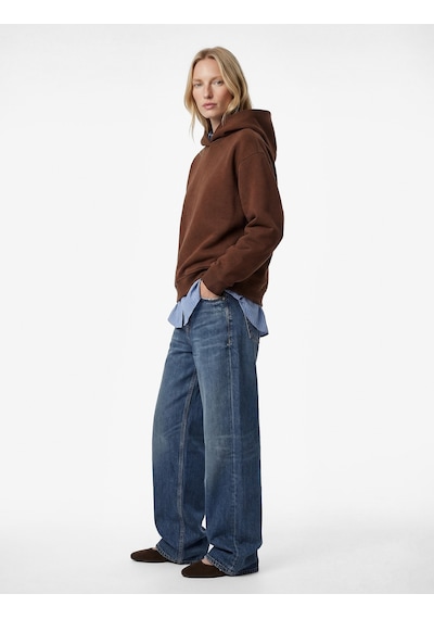 Koton Üç İplik Şardonlu Uzun Kollu Kapüşonlu Basic Sweatshirt Kahverengi 6wak10032ek Kahve Koton Üç İplik Şardonlu Uzun Kollu Kapüşonlu Basic Sweatshirt Kahverengi 6wak10032ek Kahve