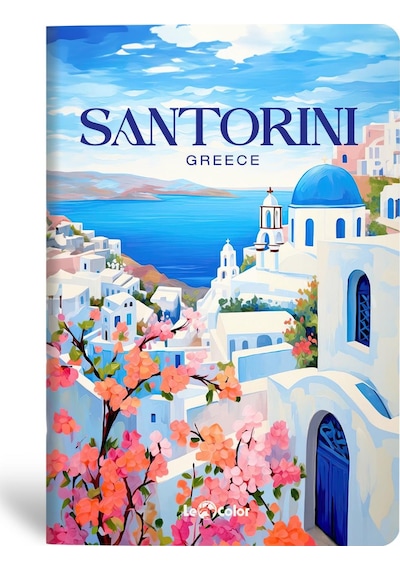 4'lü Coastal Cıtıes Defter Seti Çizgisiz 13x20