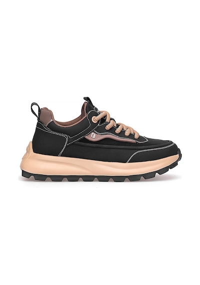 Guja 25k501-1 Erkek Hakiki Deri Sneaker Siyah Siyah