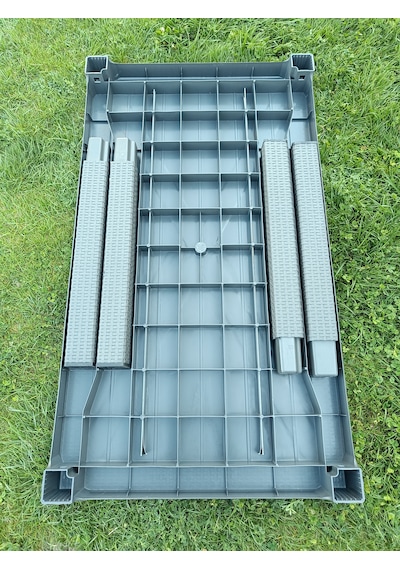 Evko Mobilya Rattan 80x140 Masa, Plastik Masa, Bahçe Balkon Teras Masası, Kare Masa, Dış Mekan Masası Antrasit