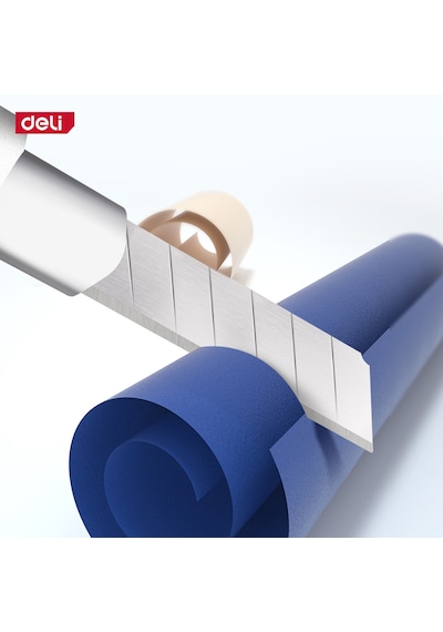 Delı Profesyonel 9mm Maket Bıçağı Yedeği 13 Lü