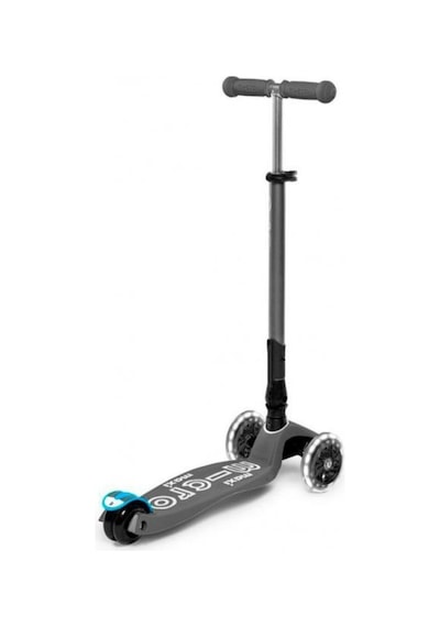 Micro Maxi Deluxe Katlanabilir Volcano Grey Gri Işıklı Scooter MM