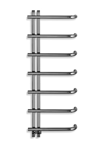 50X120 Paslanmaz Çelik Porto Parlak Black Chrome Havlupan