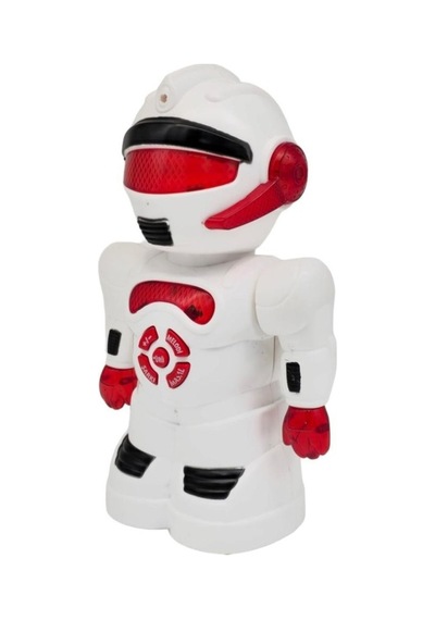 Robot Çarp Dön Sesli Işıklı 15 Fonksiyonlu Robot 25 Cm