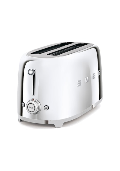 Smeg TSF02 4 Dilim Ekmek Kızartma Makinesi Krom